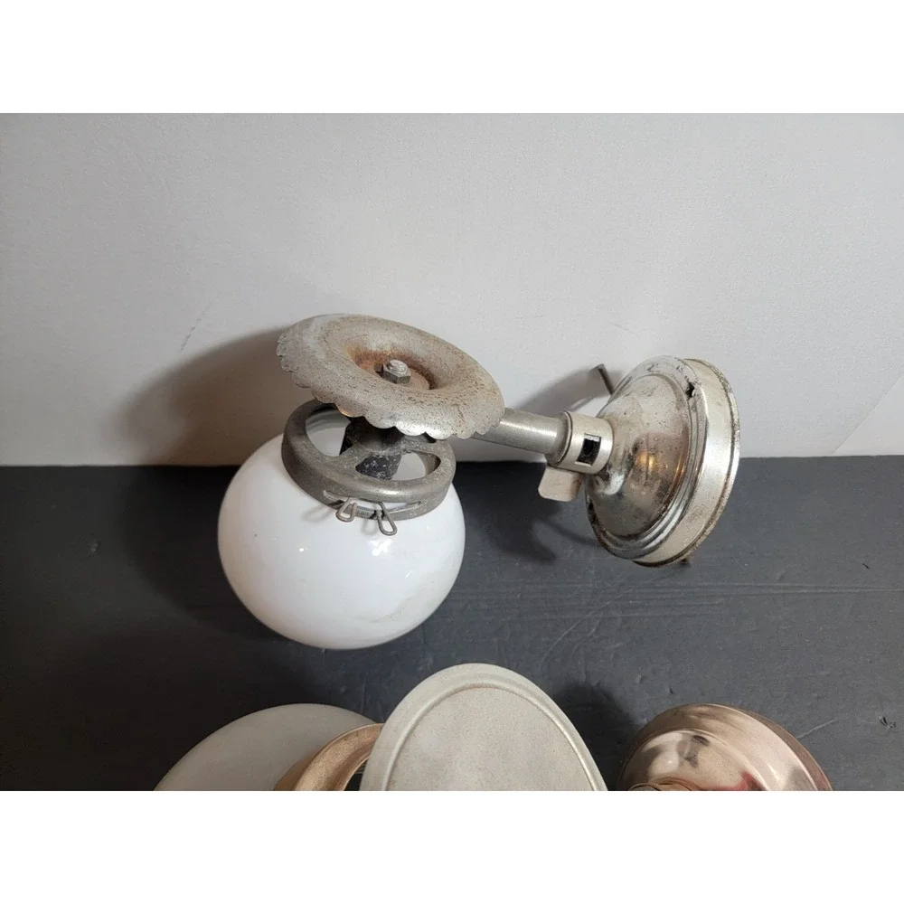 Vintage Humphrey and Spring A Light Propane Lamps Wall Light Michigan Made